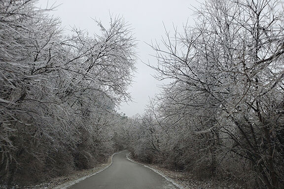iced roads